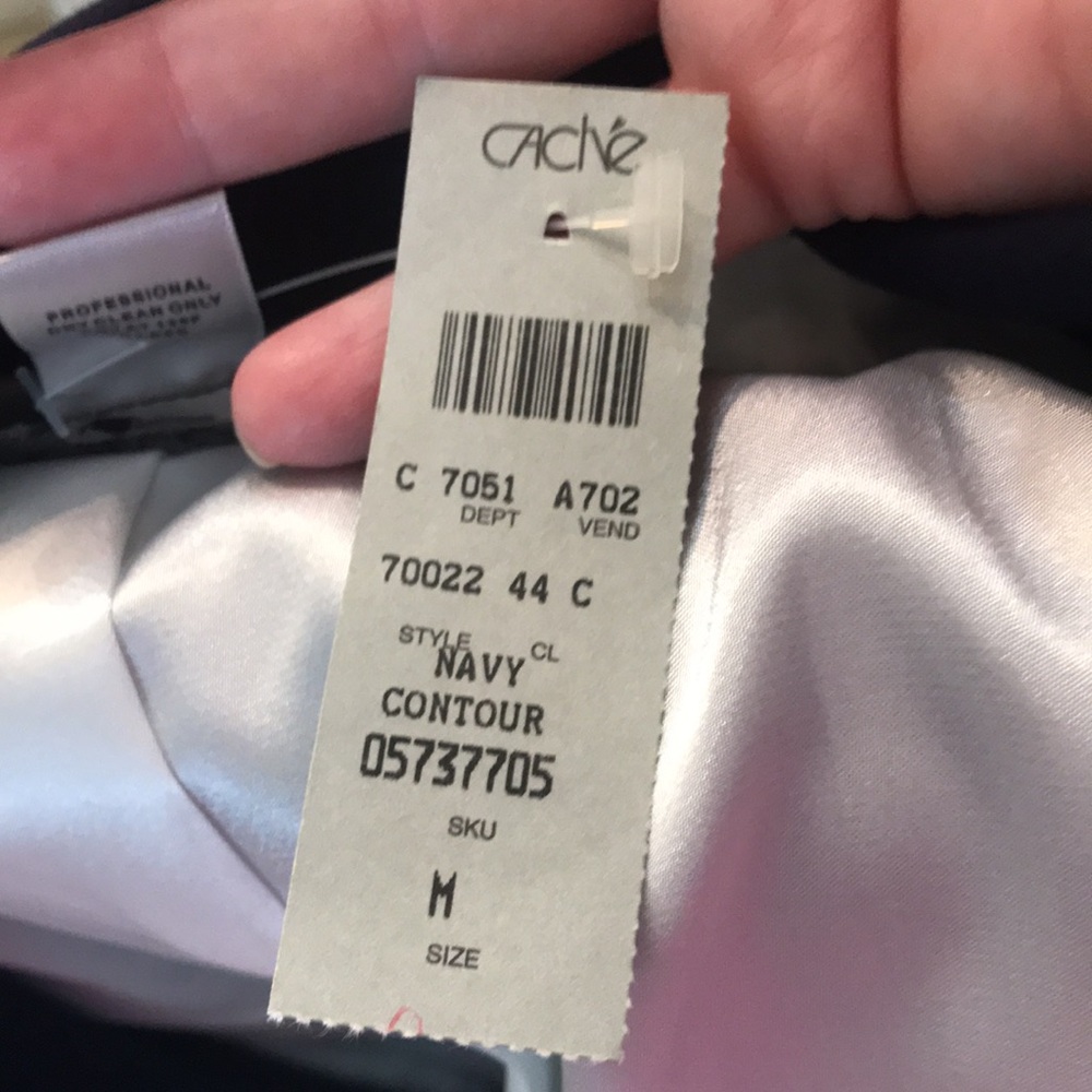 Cache Navy Coat - Picture 12 of 12